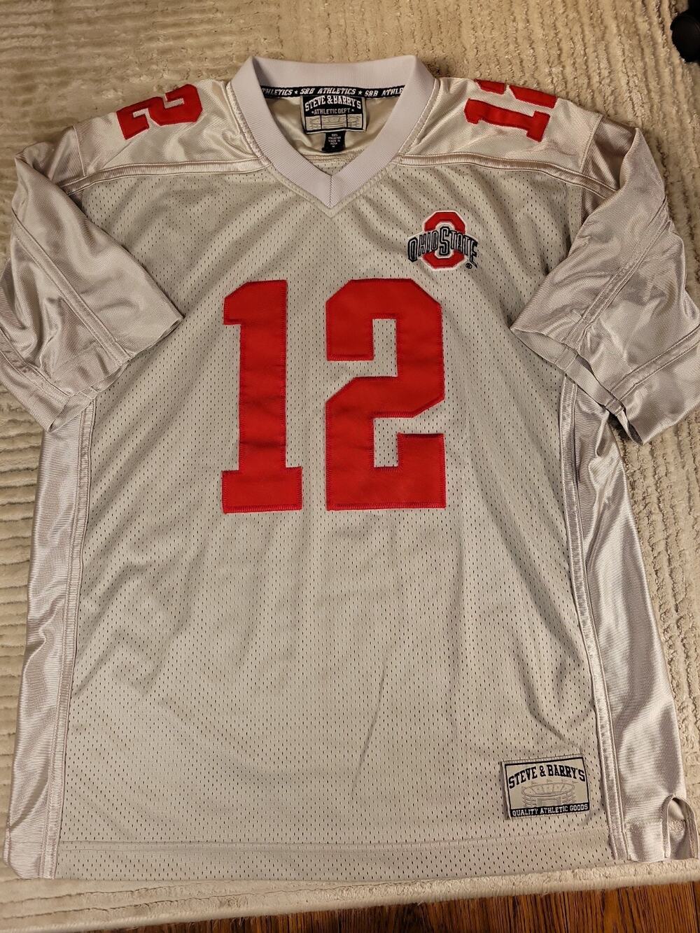 Ohio State Buckeyes Jersey Mens Size Medium NCAA College Adult Steve & Barry's